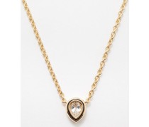 Madison Topaz, Enamel & 14kt Gold Necklace