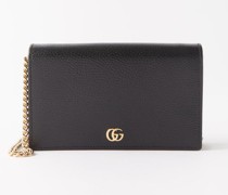 Gg Marmont Small Leather Cross-body Bag