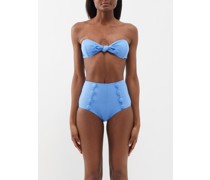 Poppy High-rise Bandeau Bikini