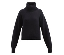 No.188 Happy Roll-neck Stretch-cashmere Sweater