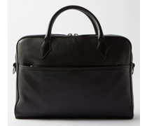 Closer Slim Grained-leather Briefcase