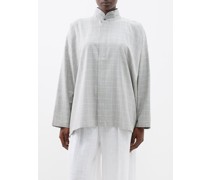 Checked Cotton-twill Shirt