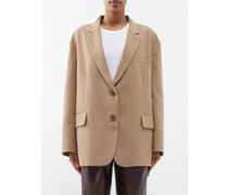 Bea Single-breasted Canvas Jacket