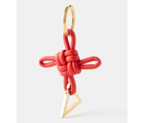 Knot Leather Key Ring