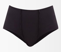 Chesapeake Scalloped High-rise Bikini Briefs