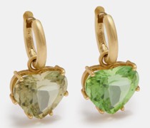 Tourmaline & 18kt Gold Earrings