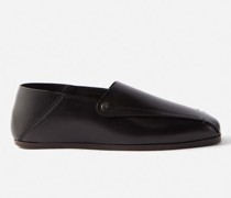 Foldable Leather Loafers