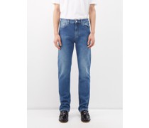 Tb-logo Straight-leg Jeans