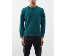 Sweat-shirt en jersey de coton polaire