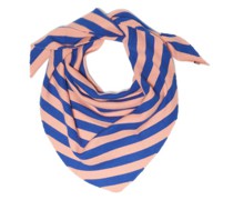 No.201 Striped Stretch-cashmere Scarf