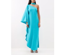 Bolkan One-shoulder Crepe Maxi Dress