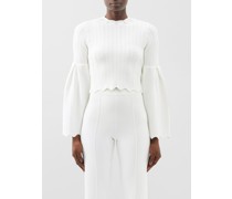 Chloe Scalloped-edge Sweater