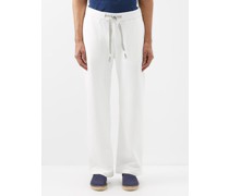Durham Drawstring-waist Jersey Trousers
