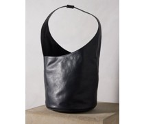 Silvana Medium Leather Bucket Bag