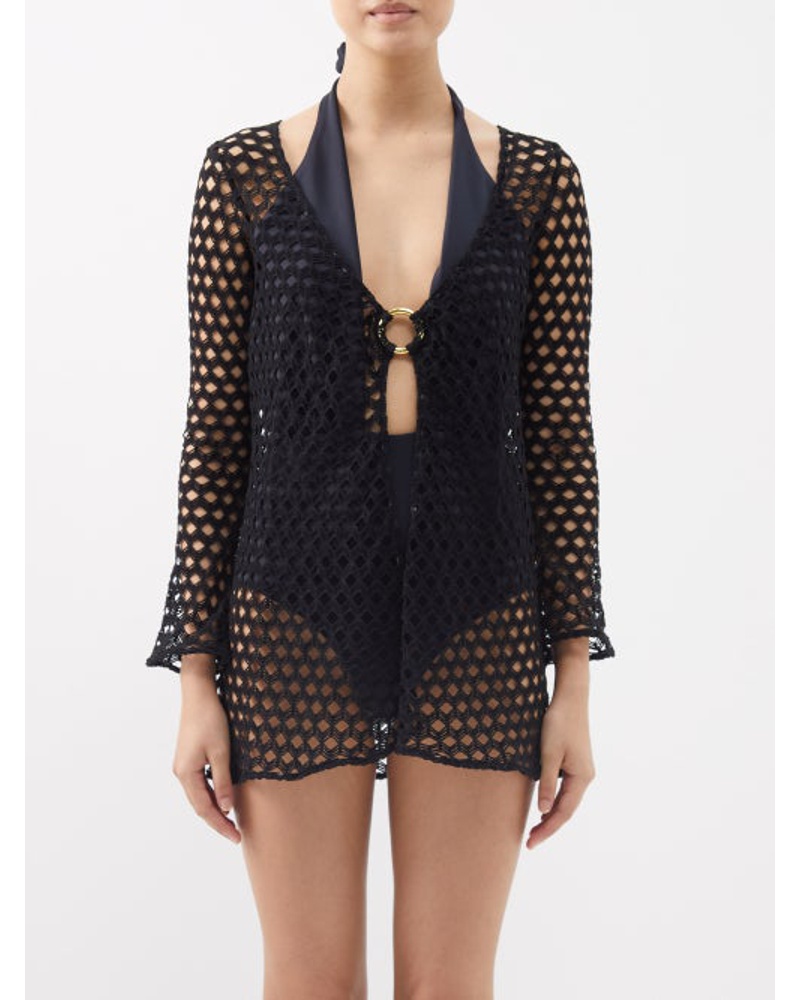 Sara Cristina Damen Nerea Crochet-lace Cover-up