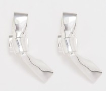 Cravat Small Sterling-silver Earrings