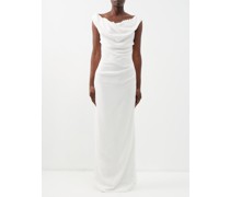 Ginnie Off-the-shoulder Cady Maxi Dress