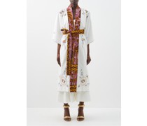 Robe de chambre patchwork en coton vintage Kendima
