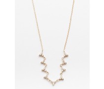Diamond & 14kt Gold Necklace