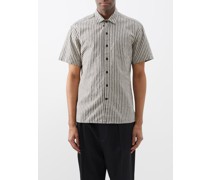 Riviera Striped Linen-blend Shirt