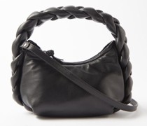 Espiga Mini Braided-handle Leather Bag
