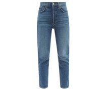 90s Ankle Crop High-rise Jeans