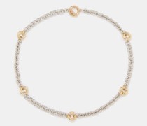 Fillia 14kt Gold And Platinum-plated Necklace