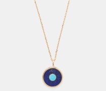 Turqujose, Lapis Lazuli & 14kt Gold Necklace