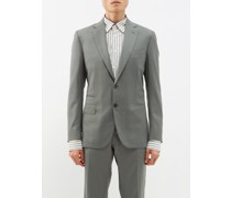Single-breasted Wool Suit Jacket