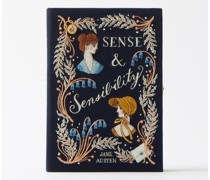 Sense And Sensibility Embroidered Book Clutch Bag