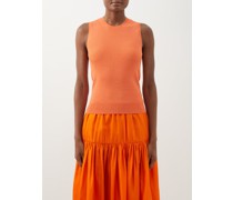 Ribbed-knit Tank Top