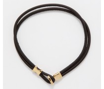 Orson Loop Leather & Sterling Silver Bracelet