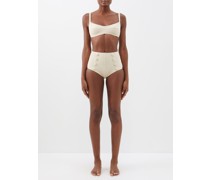 Balconette Seersucker Bikini