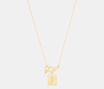 The Good Life Pearl & 18kt Gold-plated Necklace