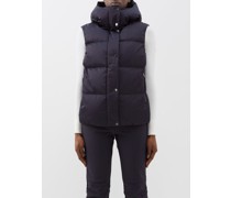 Paula Hooded Down Ski Gilet
