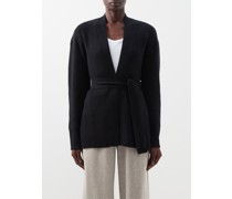 Oxford Belted Cashmere Cardigan