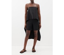 Trinola Backless Canvas Sash Top
