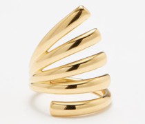Dylan 18kt Gold Coil Ring