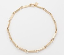 Bar 14kt Gold Necklace