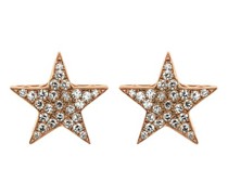 Istanbul Diamond & 18kt Gold Stud Earrings