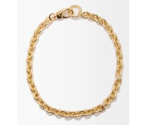 Cable 14kt Gold-plated Necklace
