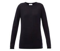 Slim-fit Merino Wool Crew-neck Sweater