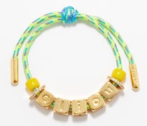 Jovi Beaded 14kt Gold-plated Bracelet