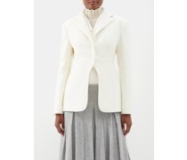Elizabeth Single-breasted Wool-blend Jacket