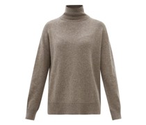 Responsible-cashmere Blend Roll-neck Sweater