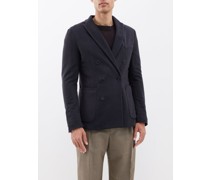 Lucien Cashmere Double-breasted Blazer