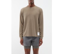 Aura3d Waffle-knit Long-sleeved T-shirt