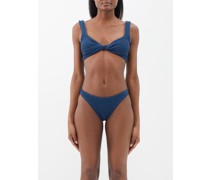 Juno Crinkle-knit Bikini