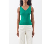 Tammy Ribbed-knit Tank Top