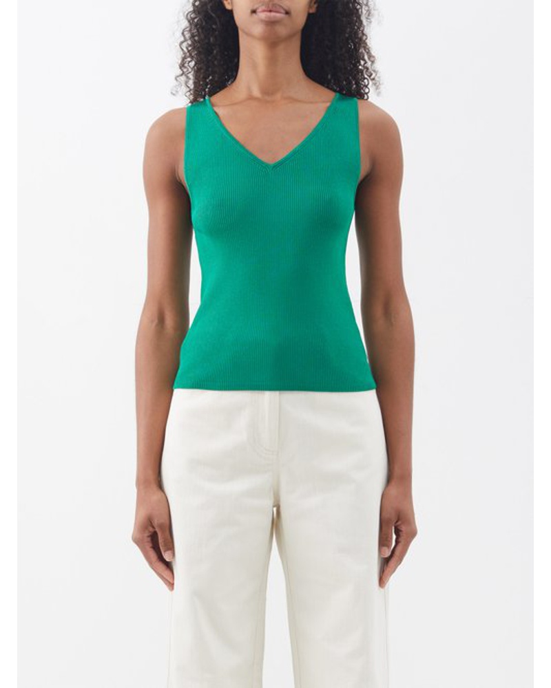 Cefinn Damen Tammy Ribbed-knit Tank Top